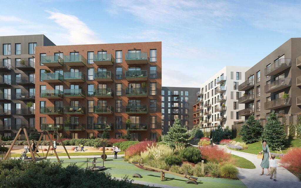 CITUS Mūnai 1 etapas (Kareivių g. 5) - Multi apartment - visualization