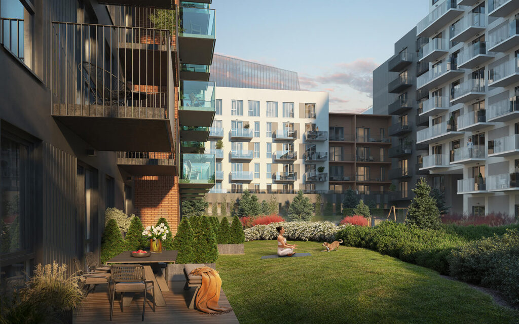 CITUS Mūnai 1 etapas (Kareivių g. 5) - Multi apartment - visualization