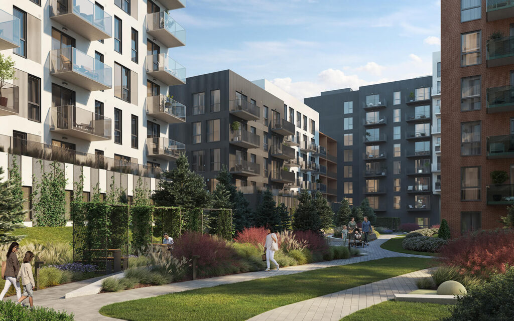 CITUS Mūnai 1 etapas (Kareivių g. 5) - Multi apartment - visualization