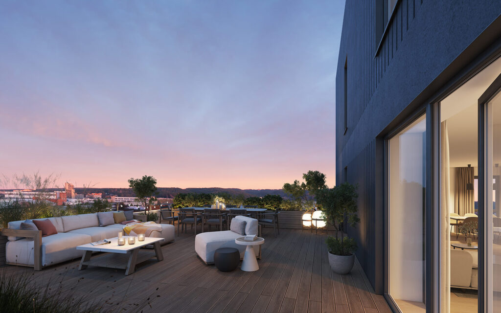 CITUS Mūnai 1 etapas (Kareivių g. 5) - Multi apartment - visualization