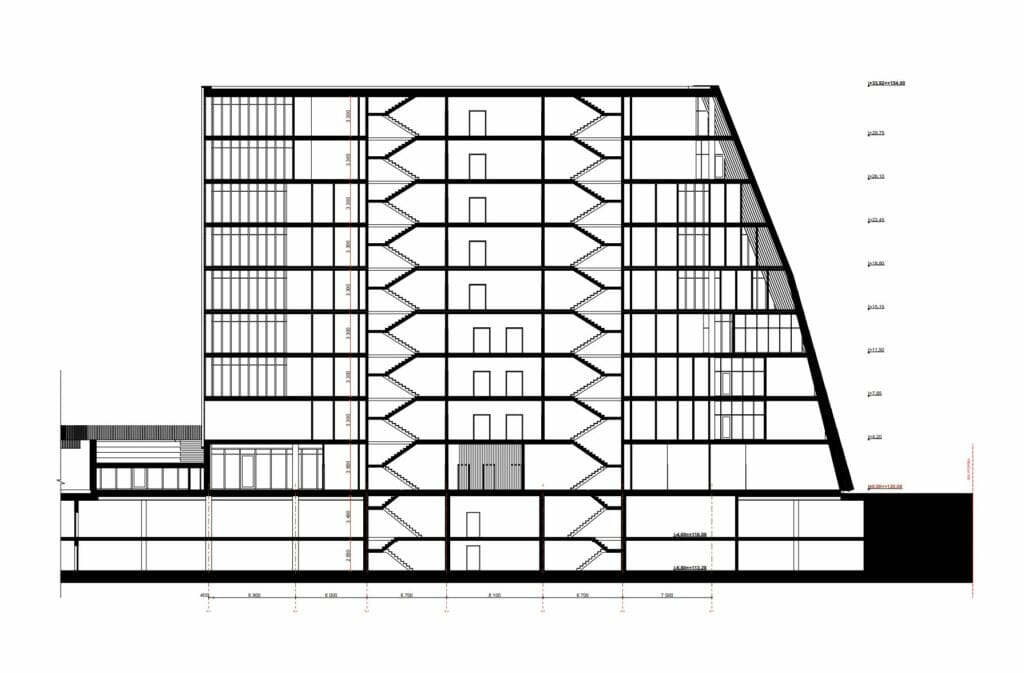 Mūnai 1 etapas (verslo centras) (Kareivių g. 5) - Office center - visualization