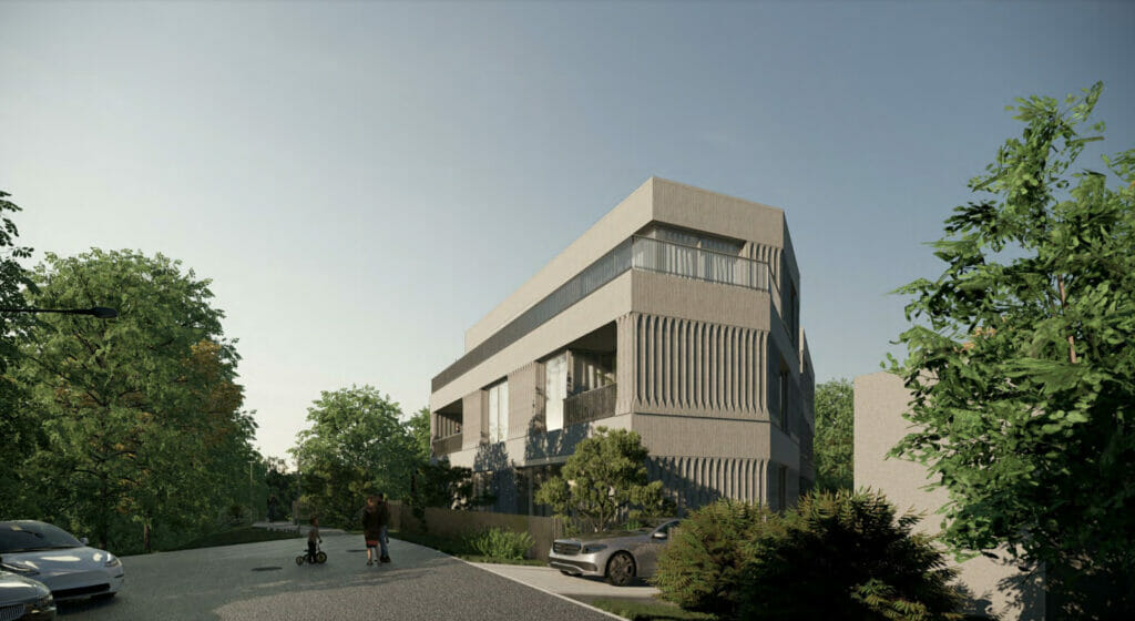 Kauko vilos (Kauko al. 2) - Multi apartment - visualization