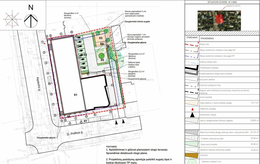 Kęstučio salos (Kęstučio g. 41A, D. Poškos g. 19A) - Daudzdzīvokļu nams - vizualizācija