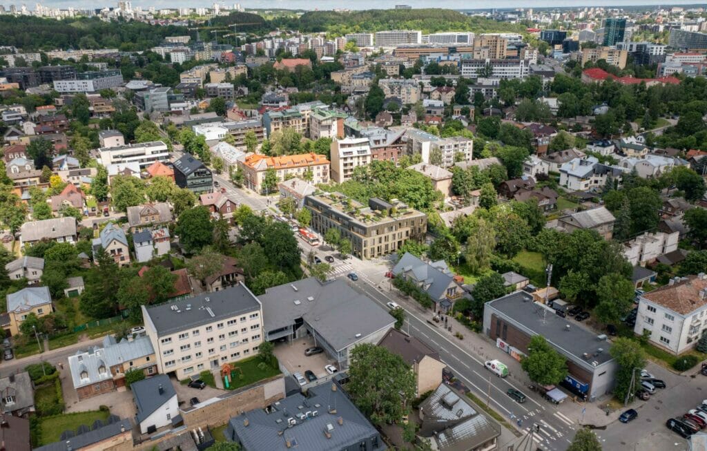 Kęstučio salos (Kęstučio g. 41A, D. Poškos g. 19A) - Daudzdzīvokļu nams - vizualizācija