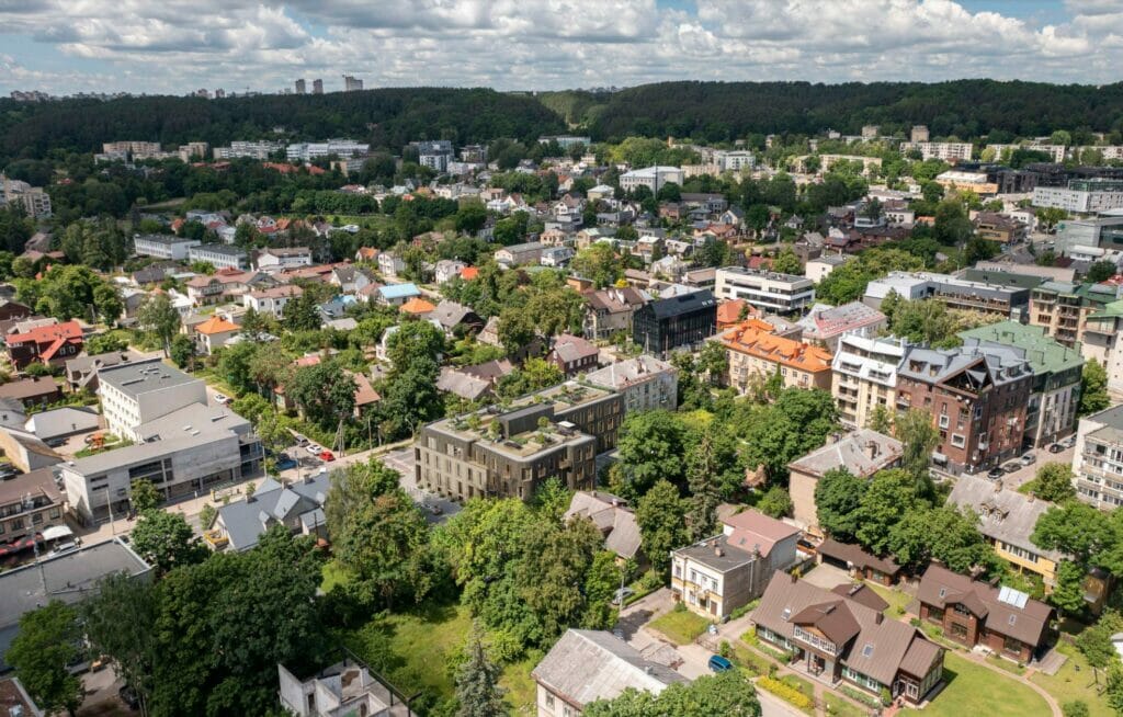 Kęstučio salos (Kęstučio g. 41A, D. Poškos g. 19A) - Daudzdzīvokļu nams - vizualizācija