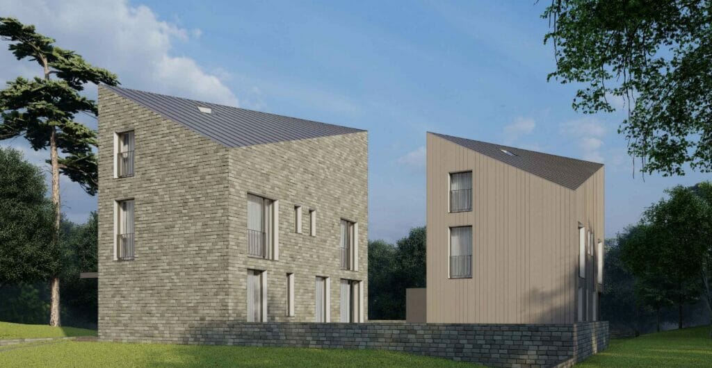 Lentupio g. 21 (Lentupio g. 21) - Row housing - visualization