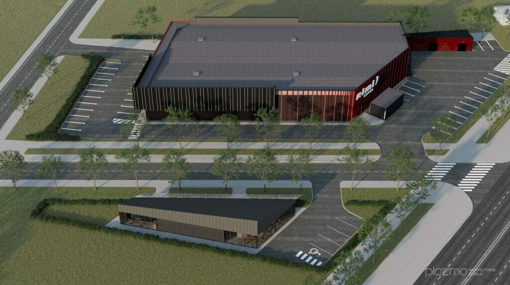 Lentvario g. 61B (Lentvario g. 61B) - Food services - visualization