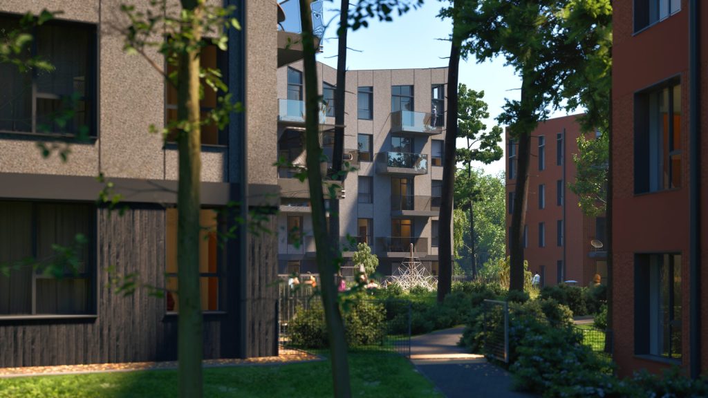 Medeinos namai 2 etapas (A, B, C) (Medeinos g. 30) - Daugiabutis - vizualizacija