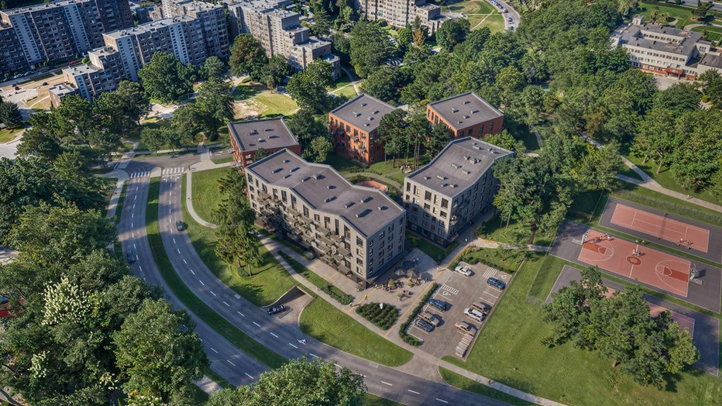 Medeinos namai 2 etapas (A, B, C) (Medeinos g. 30) - Daugiabutis - vizualizacija