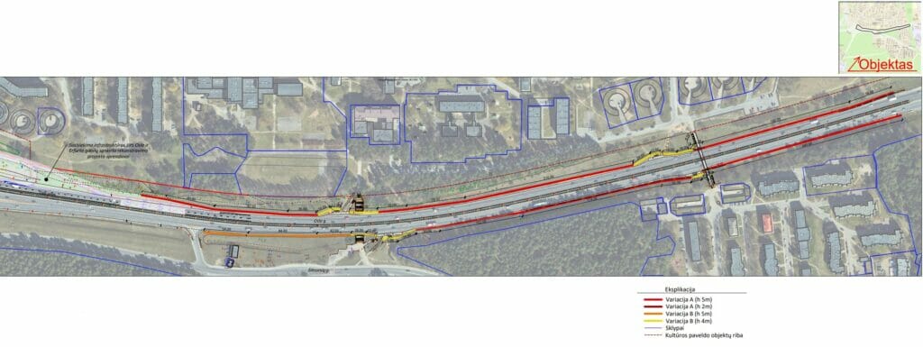 Oslo g. triukšmo slopinimo sienutės (Oslo g.) - Kitas susisiekimo objektas - vizualizacija