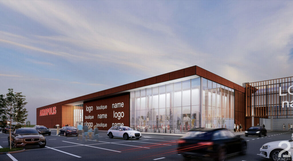 PC Akropolis priestatas (Taikos pr. 61) - Shopping center - visualization