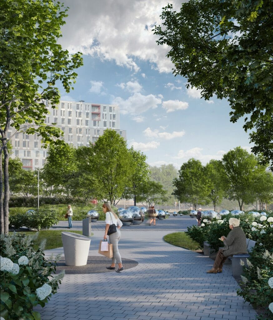 Zolitūdes Atceres dārzs (Priedaines iela 20) - Square - visualization