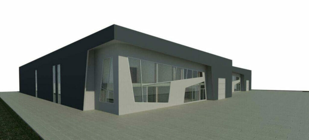 Sendvario g. 10 (Sendvario g. 10, Sudmantų k.) - Shopping center - visualization