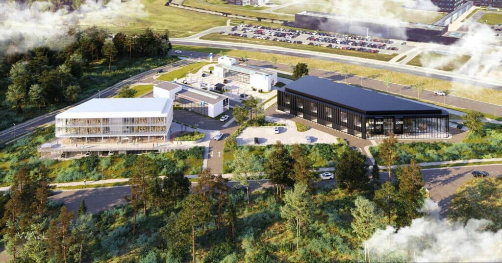 PB office (Senosios Pilaitės kel. 1) - Office center, Other commercial - visualization