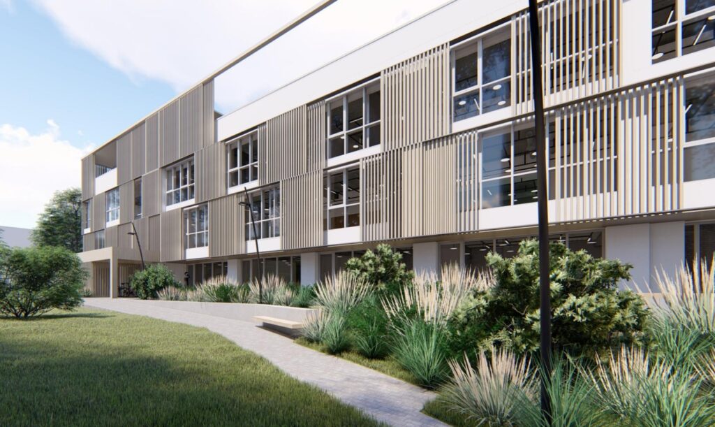 Šeškinės g. 55A (Šeškinės g. 55A) - Office center - visualization