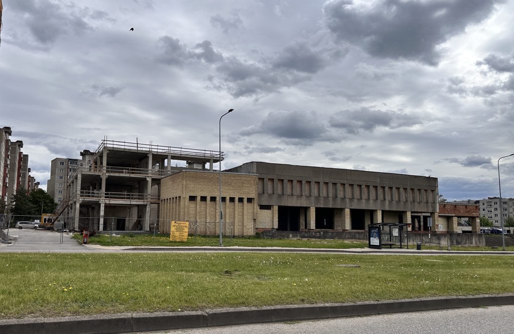 Baltų pr. 17 (Baltų pr. 17) - Shopping center - construction photos