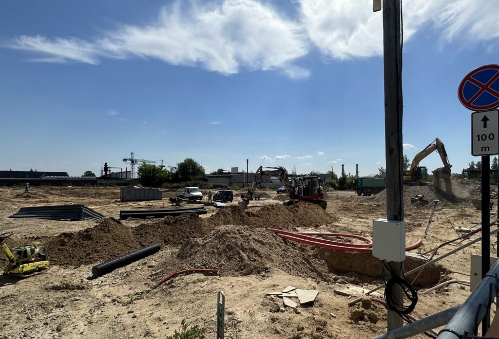 eMarket City 2 etapas (Eišiškių pl. 36) - Kaubanduskeskus, Laohoone - ehituse fotod