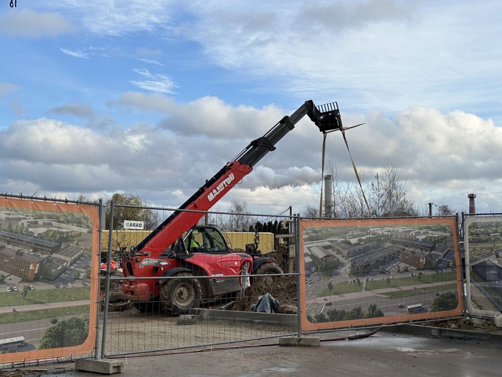 eMarket City 2 etapas (Eišiškių pl. 36) - Kaubanduskeskus, Laohoone - ehituse fotod