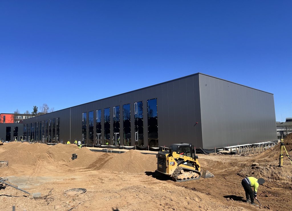 eMarket City 2 etapas (Eišiškių pl. 36) - Kaubanduskeskus, Laohoone - ehituse fotod