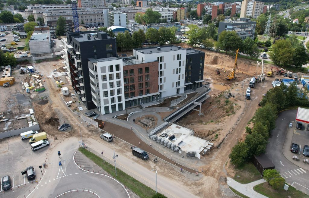 CITUS Mūnai 1 etapas (Kareivių g. 5) - Multi apartment - construction photos