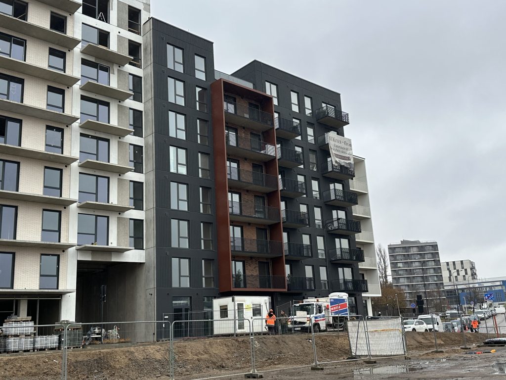 CITUS Mūnai 1 etapas (Kareivių g. 5) - Multi apartment - construction photos