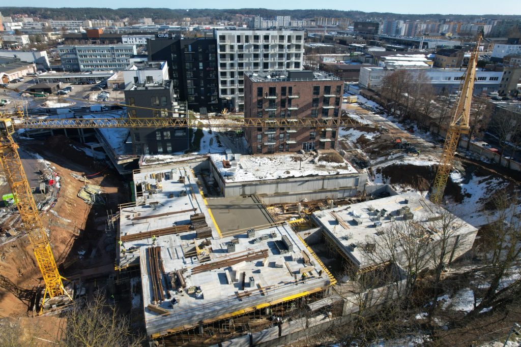 CITUS Mūnai 3 etapas (Kareivių g. 5) - Korterelamu - ehituse fotod