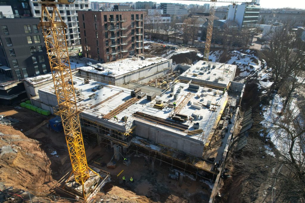 CITUS Mūnai 3 etapas (Kareivių g. 5) - Korterelamu - ehituse fotod