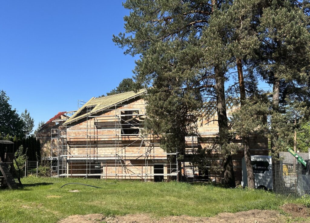 Lentupio g. 21 (Lentupio g. 21) - Row housing - construction photos