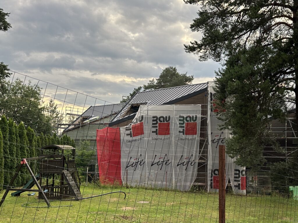 Lentupio g. 21 (Lentupio g. 21) - Row housing - construction photos