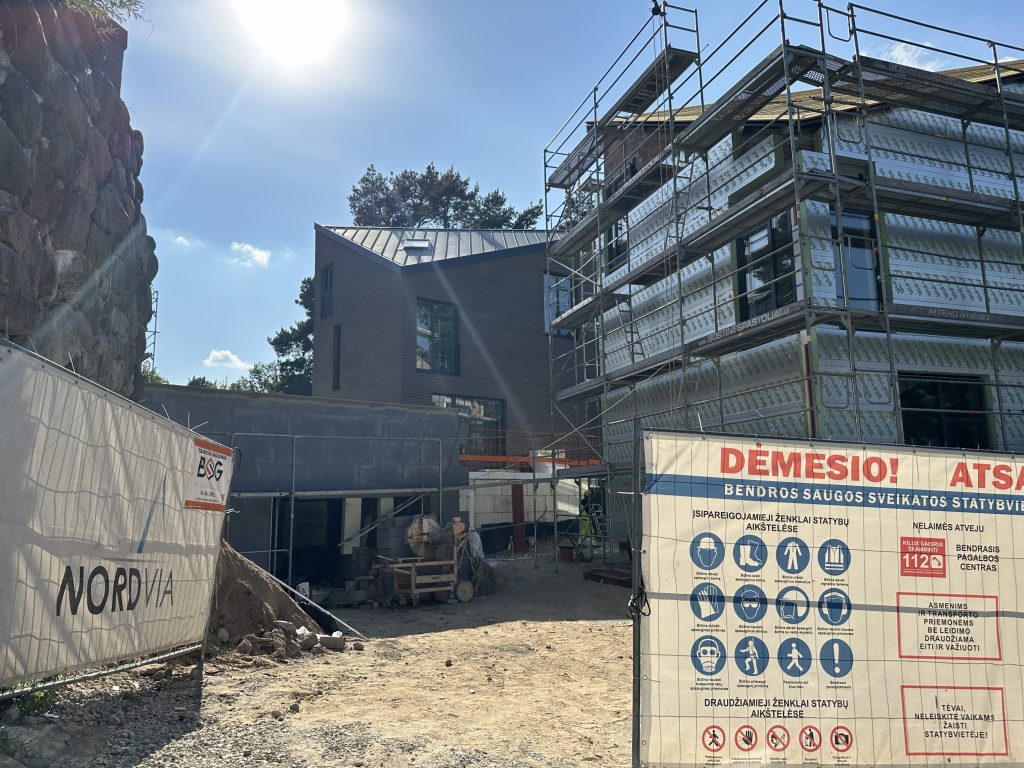 Lentupio g. 21 (Lentupio g. 21) - Row housing - construction photos