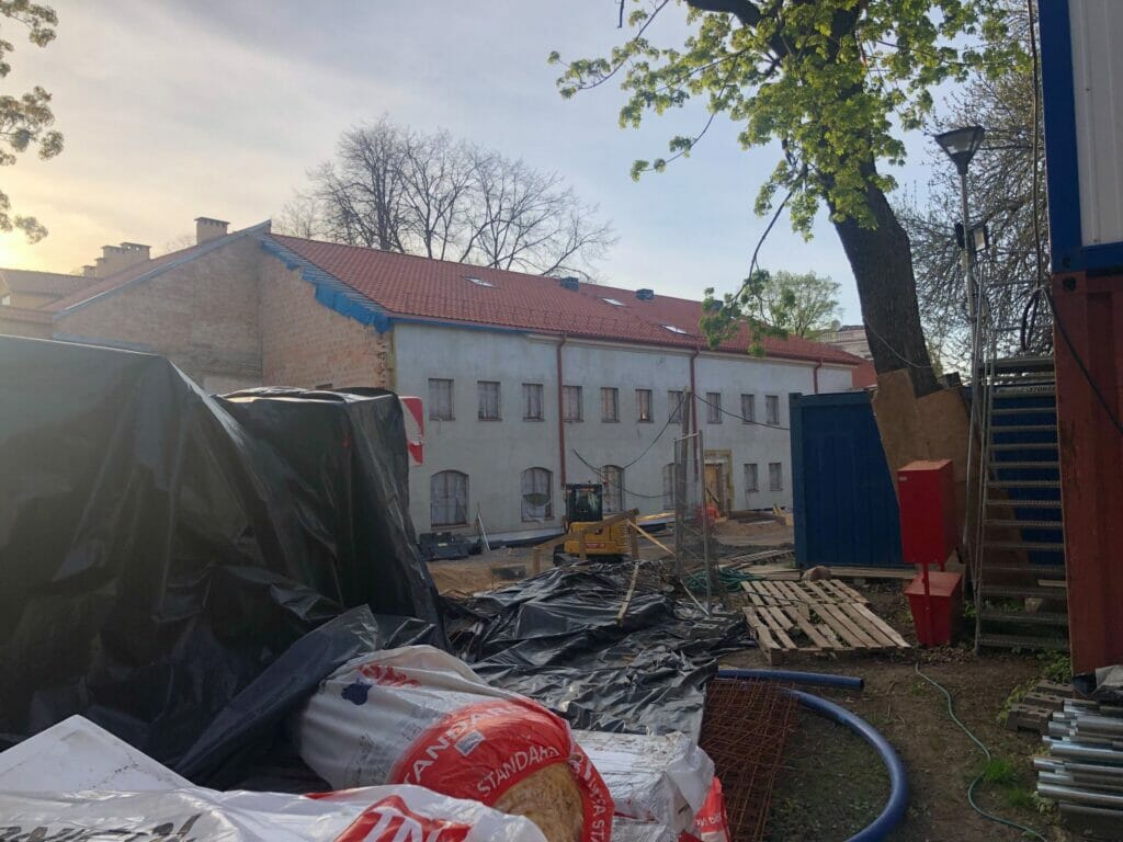 Lietuvos teatro, muzikos ir kino muziejaus plėtra (Vilniaus g. 41B) - Museum - construction photos