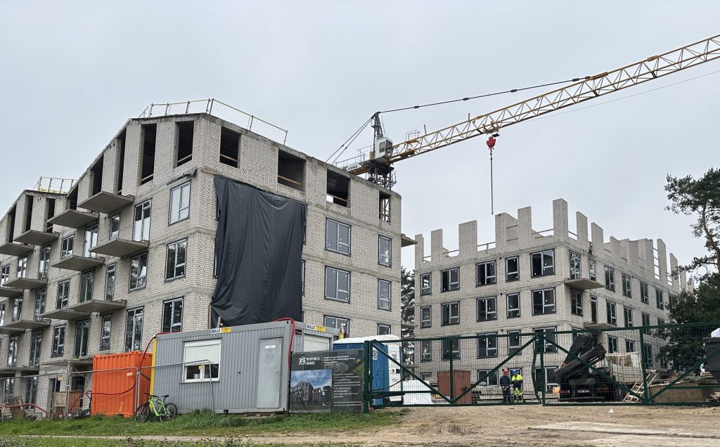 Medeinos namai 1 etapas (D) (Medeinos g. 30) - Daugiabutis - statybų nuotraukos