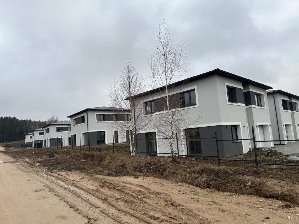 Riešės šilas (Verbų g. 35A, 35B, 35C, 35D, 35E, 35F, 35G, 35H, 35I, Didžiosios Riešės k.) - Private house community - construction photos