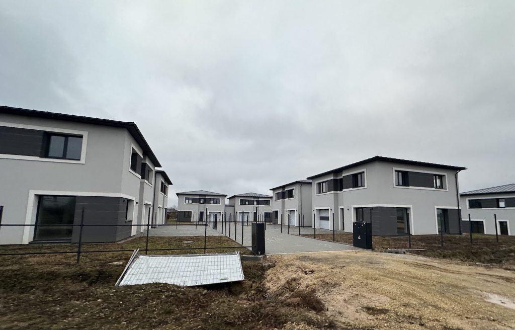 Riešės šilas (Verbų g. 35A, 35B, 35C, 35D, 35E, 35F, 35G, 35H, 35I, Didžiosios Riešės k.) - Private house community - construction photos