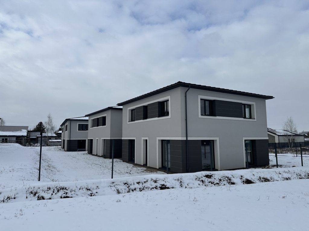 Riešės šilas (Verbų g. 35A, 35B, 35C, 35D, 35E, 35F, 35G, 35H, 35I, Didžiosios Riešės k.) - Private house community - construction photos