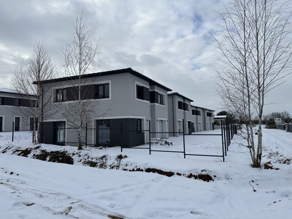 Riešės šilas (Verbų g. 35A, 35B, 35C, 35D, 35E, 35F, 35G, 35H, 35I, Didžiosios Riešės k.) - Private house community - construction photos