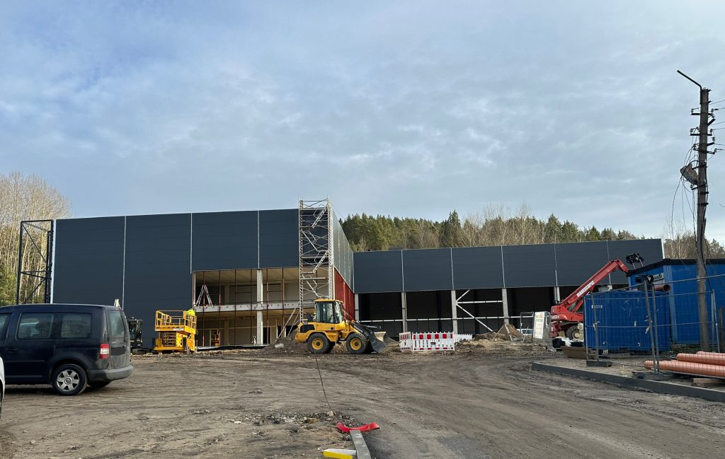 Riovonių g. 2H (Riovonių g. 2H) - Sports arena - construction photos