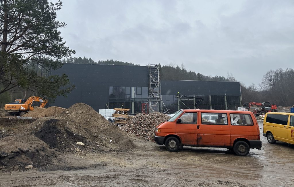 Riovonių g. 2H (Riovonių g. 2H) - Sports arena - construction photos