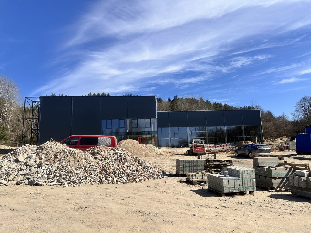 Riovonių g. 2H (Riovonių g. 2H) - Sports arena - construction photos