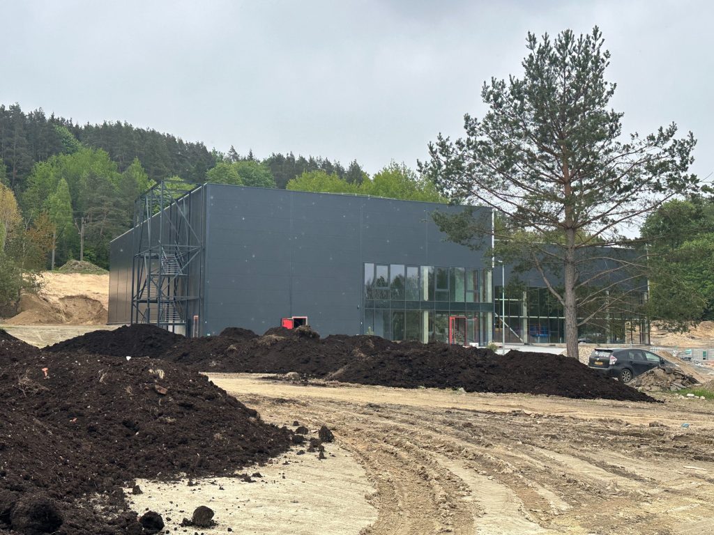 Riovonių g. 2H (Riovonių g. 2H) - Sports arena - construction photos