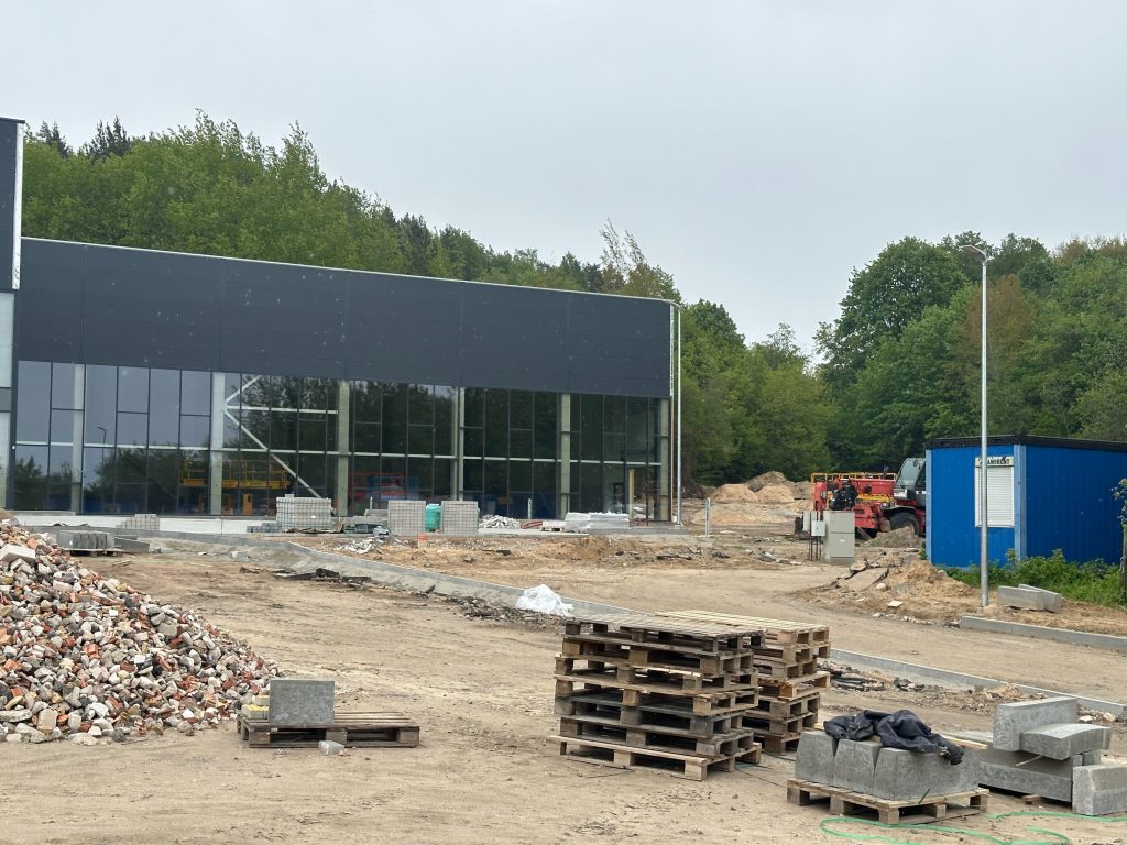 Riovonių g. 2H (Riovonių g. 2H) - Sports arena - construction photos