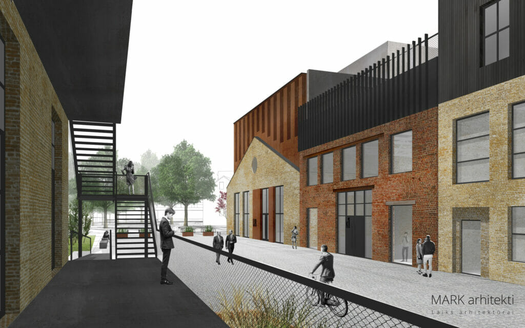 Ūnijas iela 8 (Ūnijas iela 8, 8k-1, 8k-2, 8k-6) - Office center - visualization