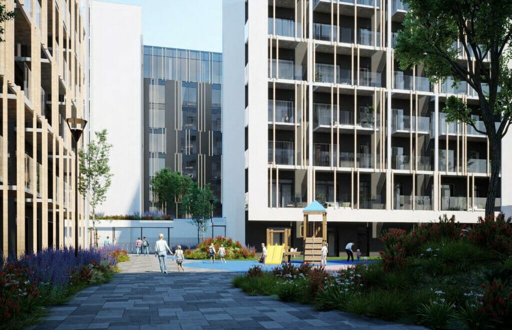 P 70 Verslo centras (Žirmūnų g. 70E) - Office center - visualization