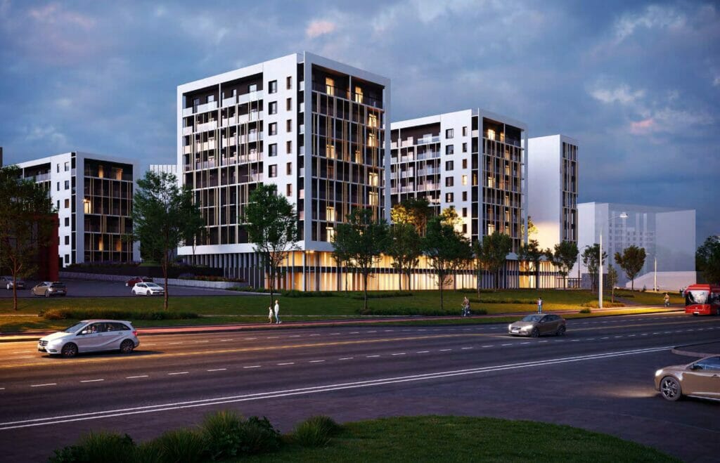 P 70 Verslo centras (Žirmūnų g. 70E) - Office center - visualization