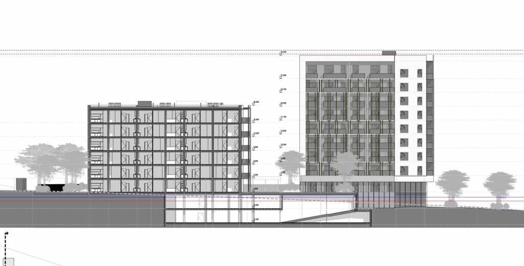 P 70 Verslo centras (Žirmūnų g. 70E) - Office center - visualization