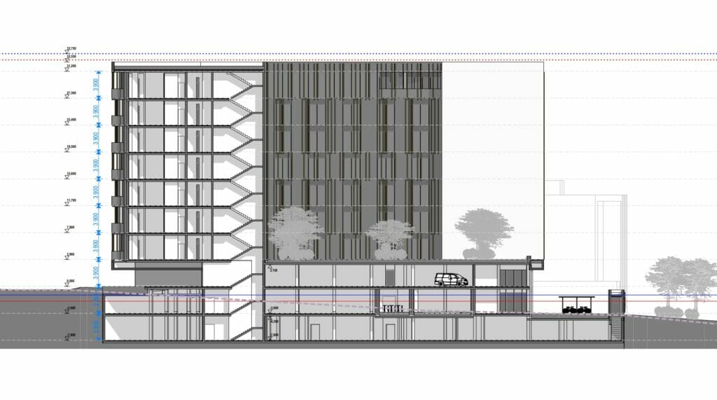 P 70 Verslo centras (Žirmūnų g. 70E) - Office center - visualization