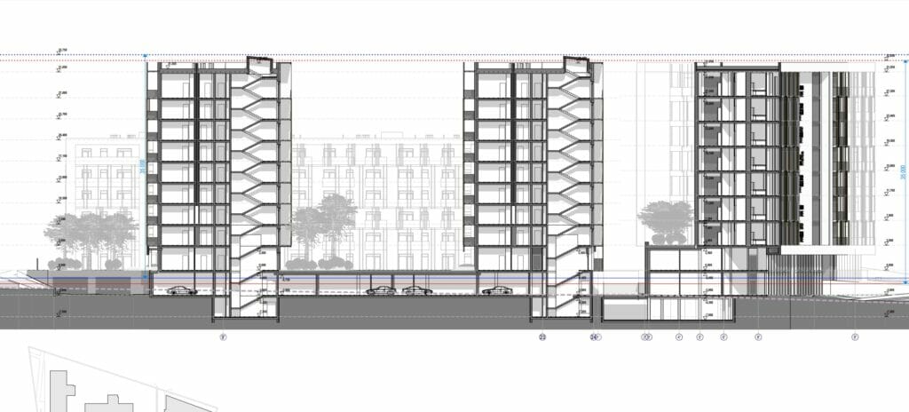 P 70 Verslo centras (Žirmūnų g. 70E) - Office center - visualization