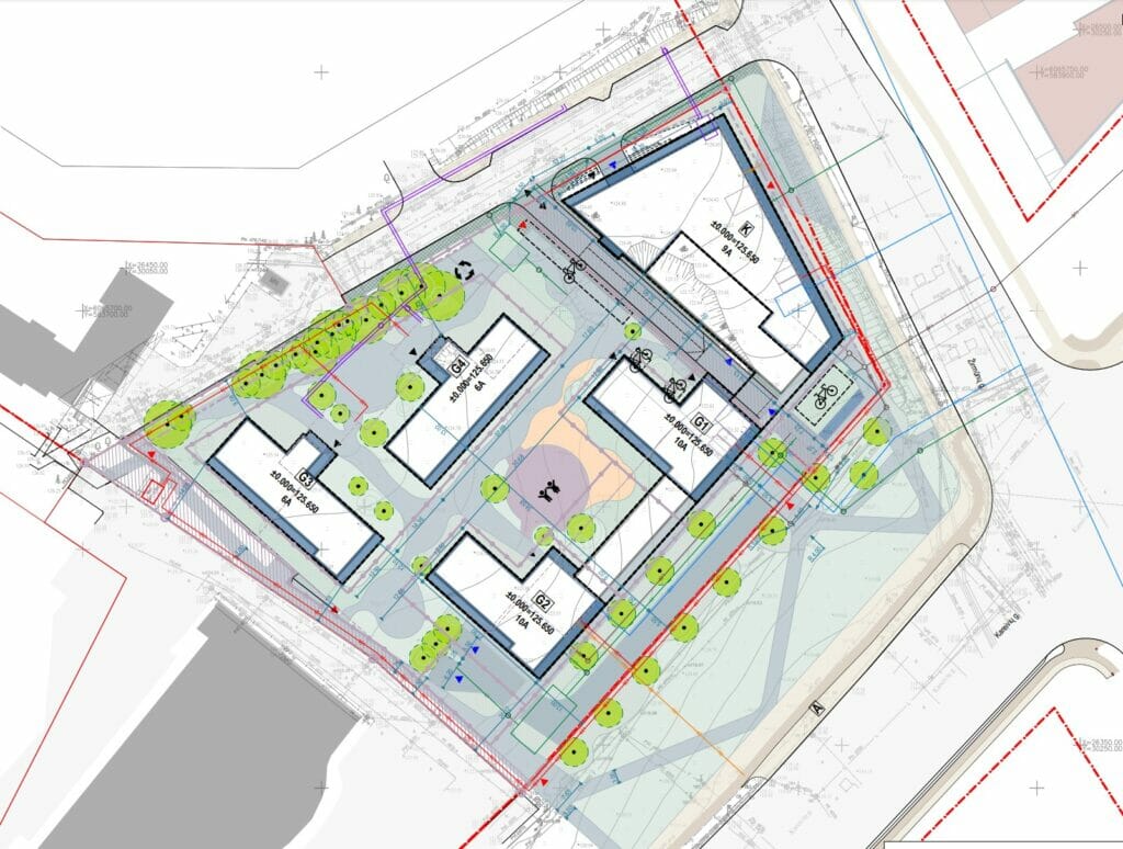 P 70 Verslo centras (Žirmūnų g. 70E) - Office center - visualization