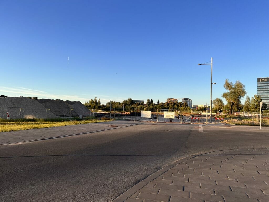 New Hanzas City teritorijas infrastruktūras izbūve - 3.kārta (Gustava Kluča iela, Vilhelma Ostvalda iela) - Street - construction photos