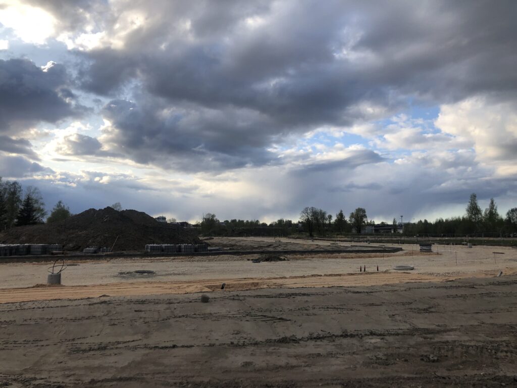 New Hanzas City teritorijas infrastruktūras izbūve - 3.kārta (Gustava Kluča iela, Vilhelma Ostvalda iela) - Street - construction photos